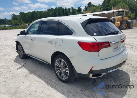 2018 Acura Mdx Technology Package Acurawatch Plus Pkg from USA, damaged, VIN 5J8YD4H50JL016201